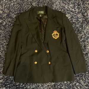 WOMENS DOUBLE BREASTED RALPH LAUREN BLAZER!